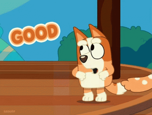Bluey Goodbye GIF