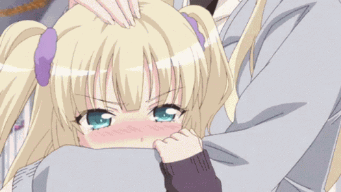 Blush Anime GIF