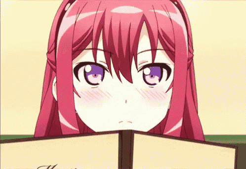 Blush Inou Battle Wa Nichijou Kei No Naka De GIF