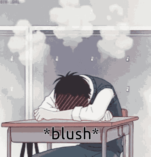 Blushing GIF