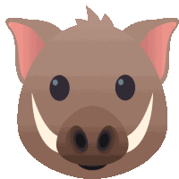 Boar Nature Sticker