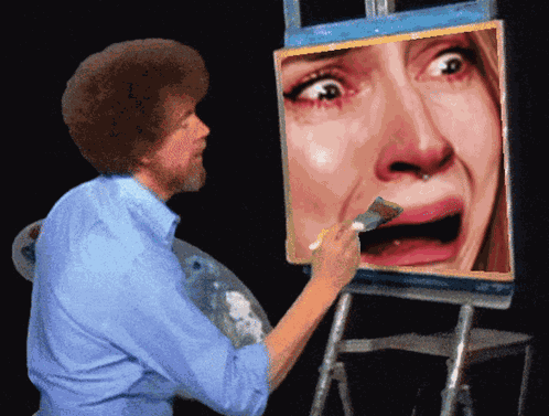Bob Ross Inzaynia GIF