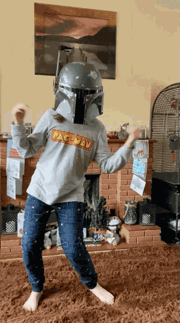 Boba Fett Dance Young Boba Fett GIF