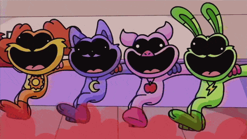 Bobby Dogday Catnap Picky Hoppy Dancing GIF