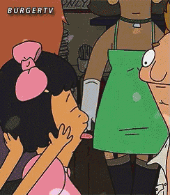 Bobs Burgers Kiss GIF