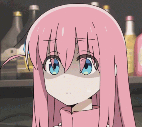 Bocchi The Rock Bocchi The Rock Awkward GIF