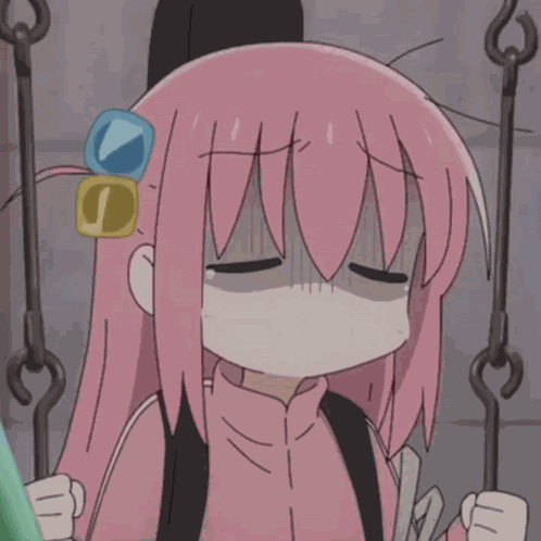 Bocchi The Rock Crying GIF