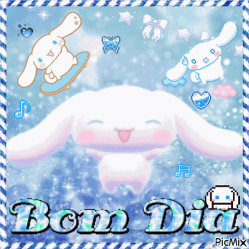 Bom Dia Cinnamoroll GIF