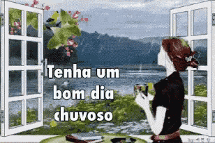 Bom Dia Com Chuva Bom Dia Chuva GIF