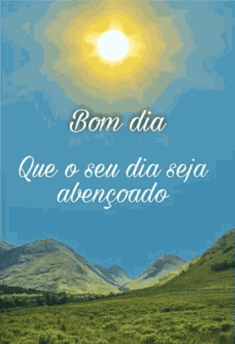 Bom Dia Dia Abençoado GIF