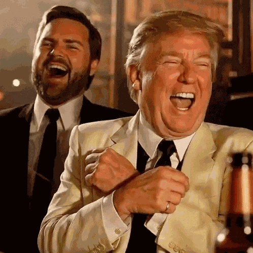 Bonechat Trump Vance Fellas Bonechat Laughing GIF