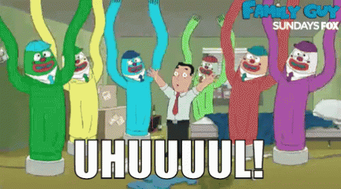 Bonecodeposto Uhul Comemorando GIF