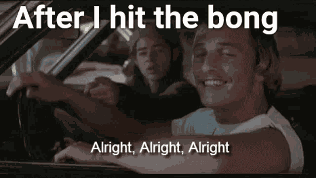 Bong Matthew Mcconaughey GIF