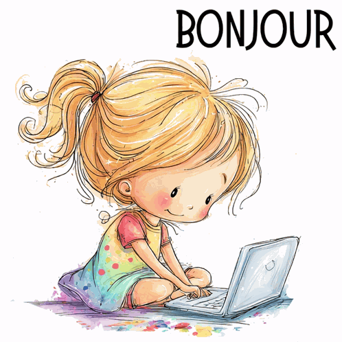 Bonjour Hello GIF