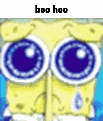 Boo Hoo Sad GIF