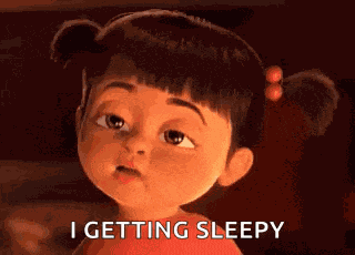 Boo Sleepy GIF