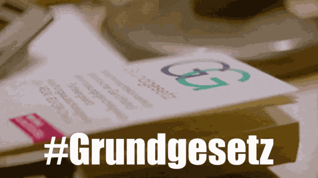 Book Grundgesetz GIF