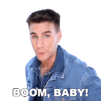 Boom Baby Brad Mondo Sticker