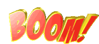 Boom Explode Sticker
