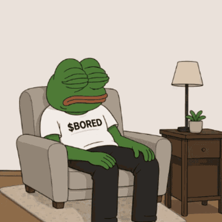 Bored Pepe The Frog GIF