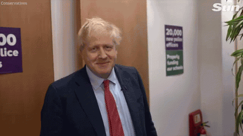Boris Johnson Blojob GIF