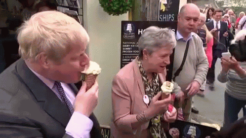 Boris Johnson Food GIF