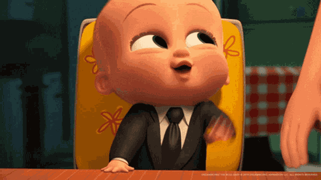 Boss Baby Cute GIF