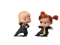Boss Baby Dance Sticker