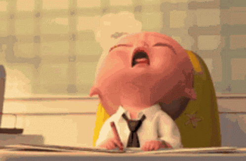 Boss Baby Sleepy GIF