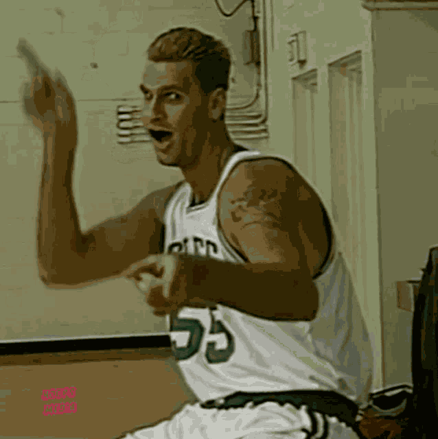 Boston Celtics Dwayne Schintzius GIF