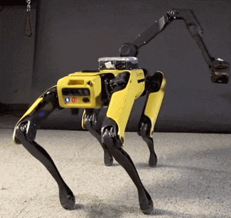 Boston Dynamics Spotmini GIF