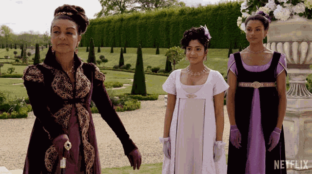 Bowing Lady Danbury GIF