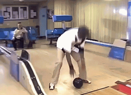 Bowling Basketball GIF
