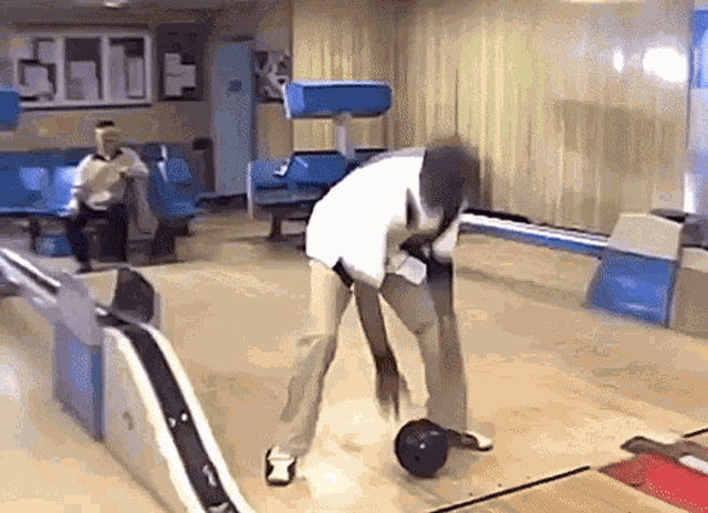 Bowling Basketball GIF