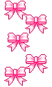Bows Pink Sticker