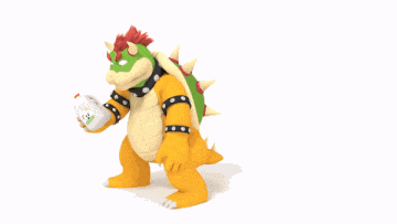 Bowser Vs GIF