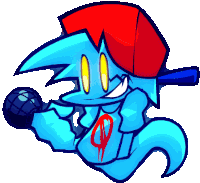 Boyfriend Fnf Idle Sticker