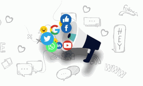 Broadcasting Social Media GIF