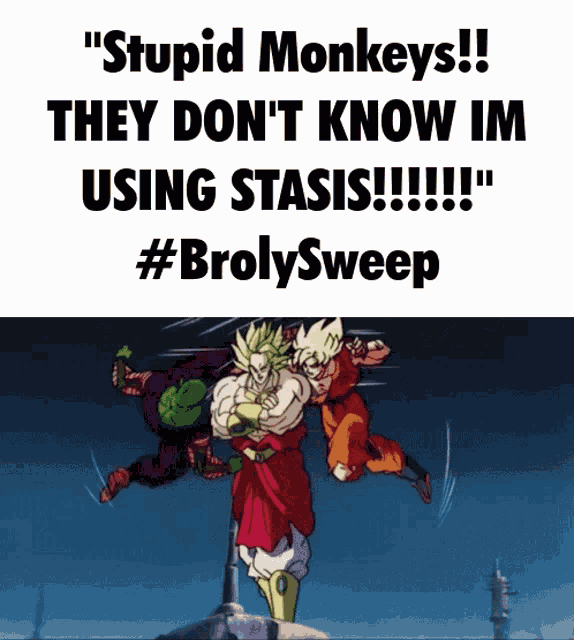 Broly Broly Sweep GIF