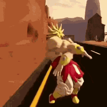 Broly Moves GIF