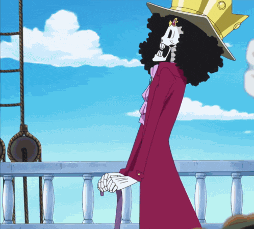 Brook Brook One Piece GIF