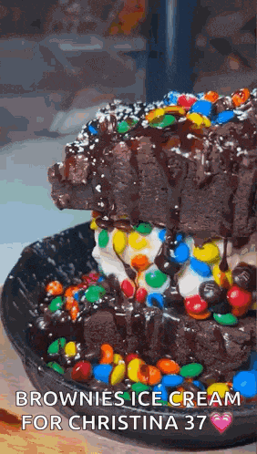 Brownie Sandwich Dessert GIF