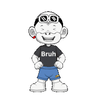 Bruh Zhot Jr Sticker