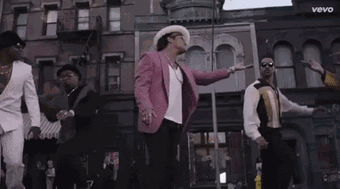 Bruno Mars Dancing GIF
