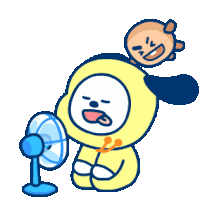 Bt21 Chimmy Sticker