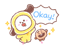 Bt21 Okay Sticker