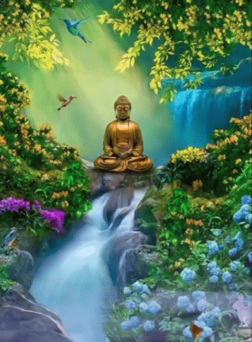 Buddha Meditation GIF