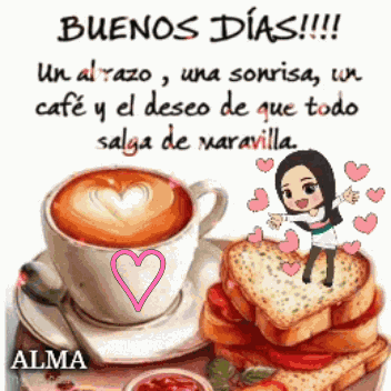 Buenos Dias Un Abrazo GIF
