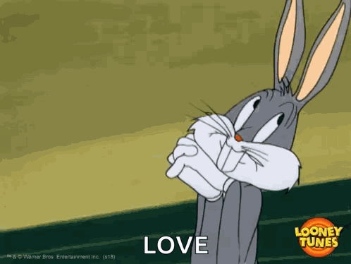 Bugs Bunny Blinking Eyes GIF