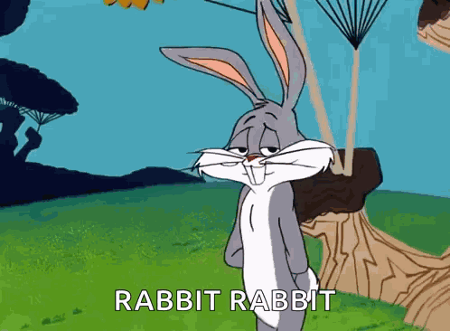 Bugs Bunny Pointing Finger GIF